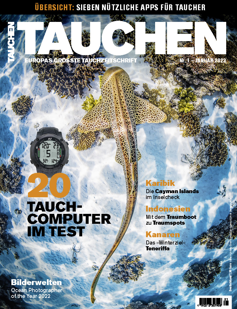 tauchen_ausgabe_1_2023_cayman_islands_cover