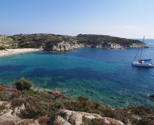 griechenland_kalamitsi_tauchen_strand_segeln